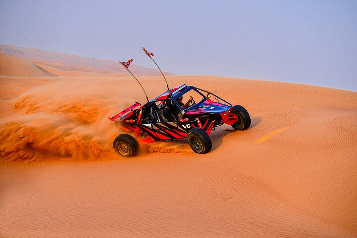 Two-seater Can-Am style dune buggy
